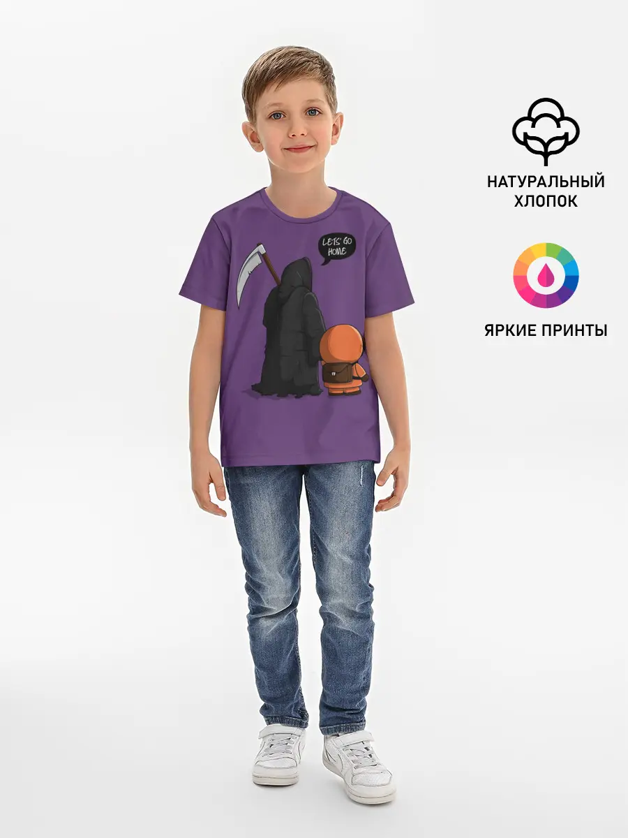 Детская базовая футболка / Лучший друг Кенни