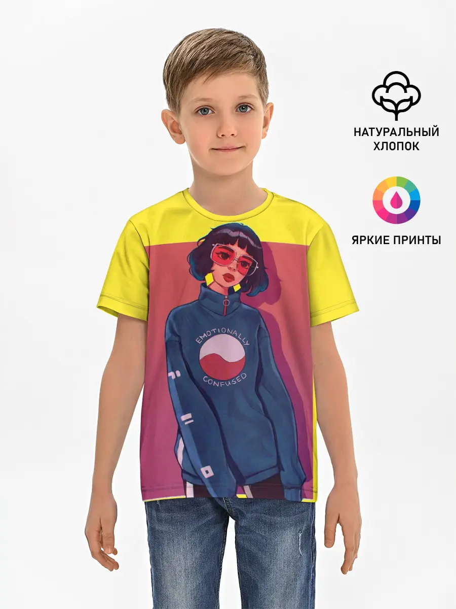 Детская базовая футболка / K-pop