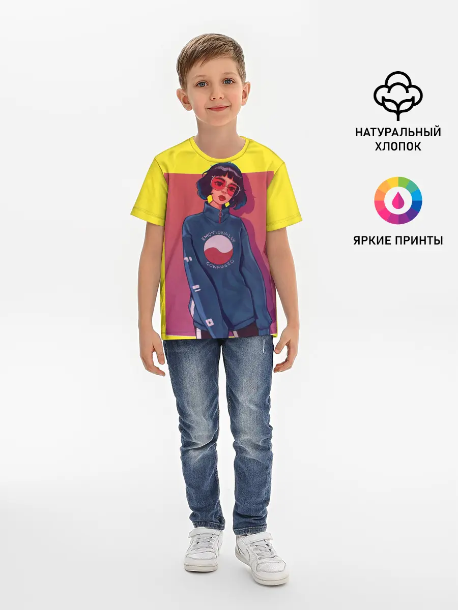 Детская базовая футболка / K-pop