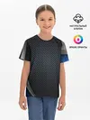 Детская базовая футболка / Хромированная 3D броня
