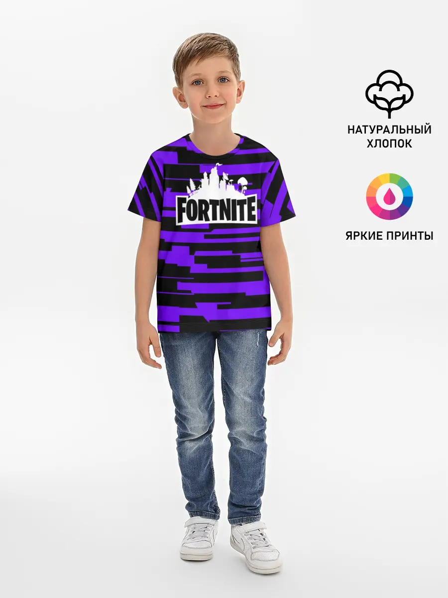 Детская базовая футболка / FORTNITE