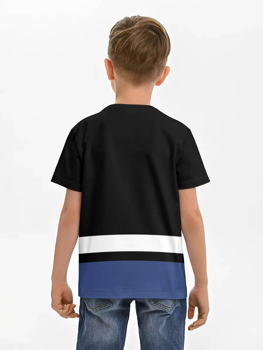 Детская базовая футболка / Тампа-Бэй Лайтнинг