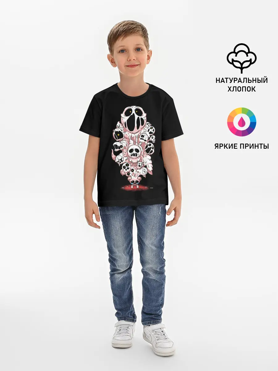 Детская базовая футболка / В голове Айзека