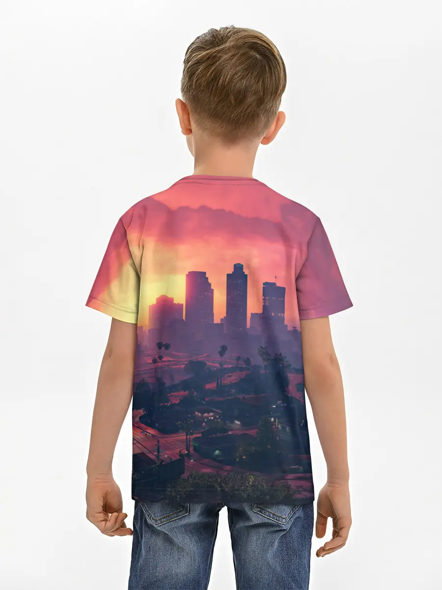Детская базовая футболка / Los Santos | GTA