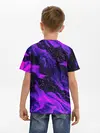 Детская базовая футболка / ФИОЛЕТОВЫЙ ОГОНЬ
