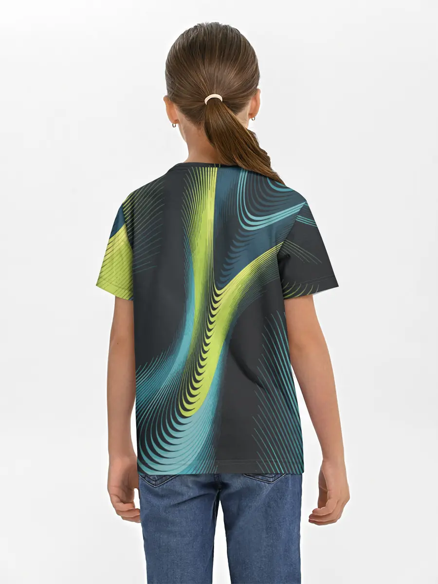 Детская базовая футболка / Wave