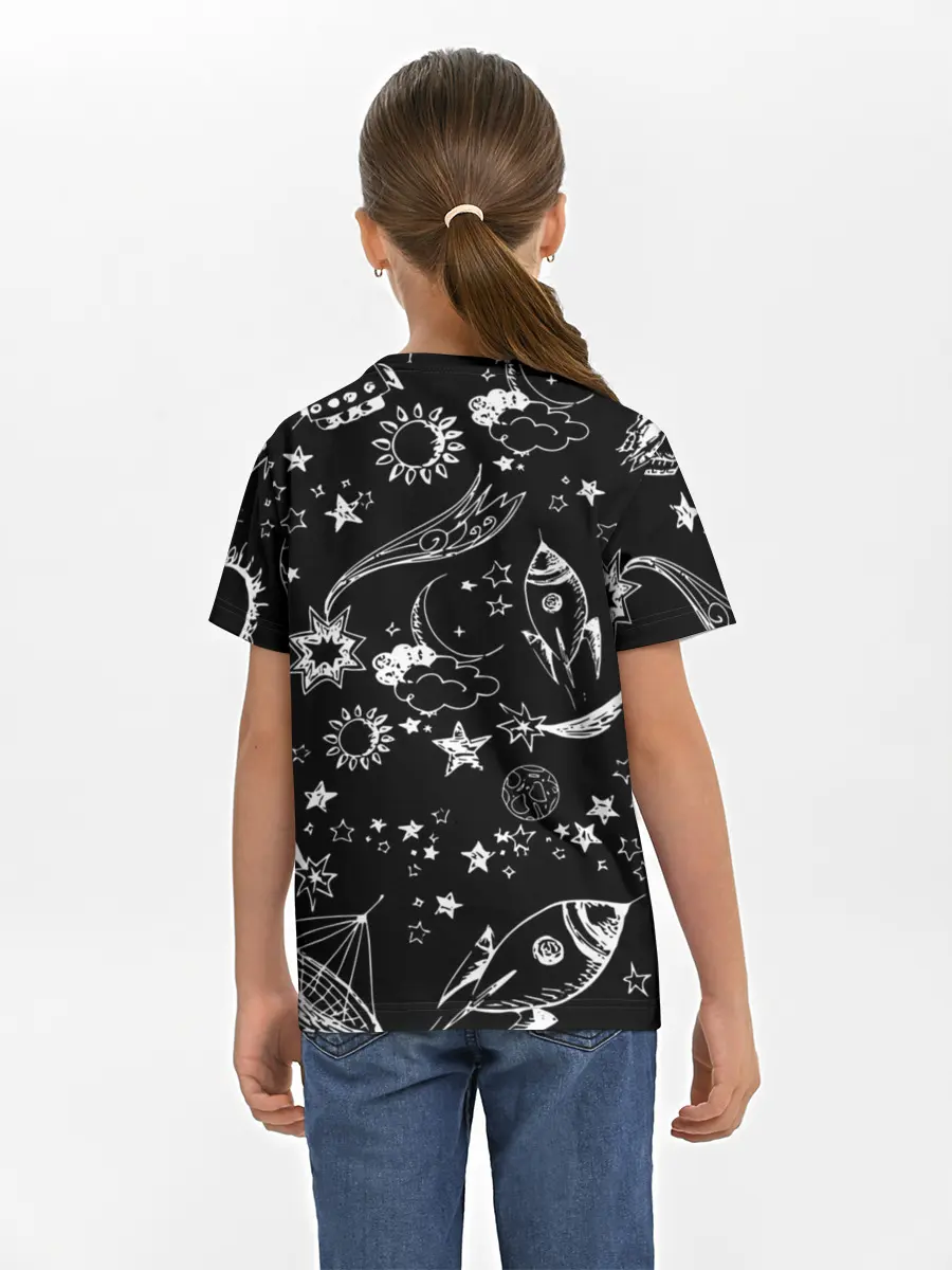 Детская базовая футболка / Юля | Просто Космос