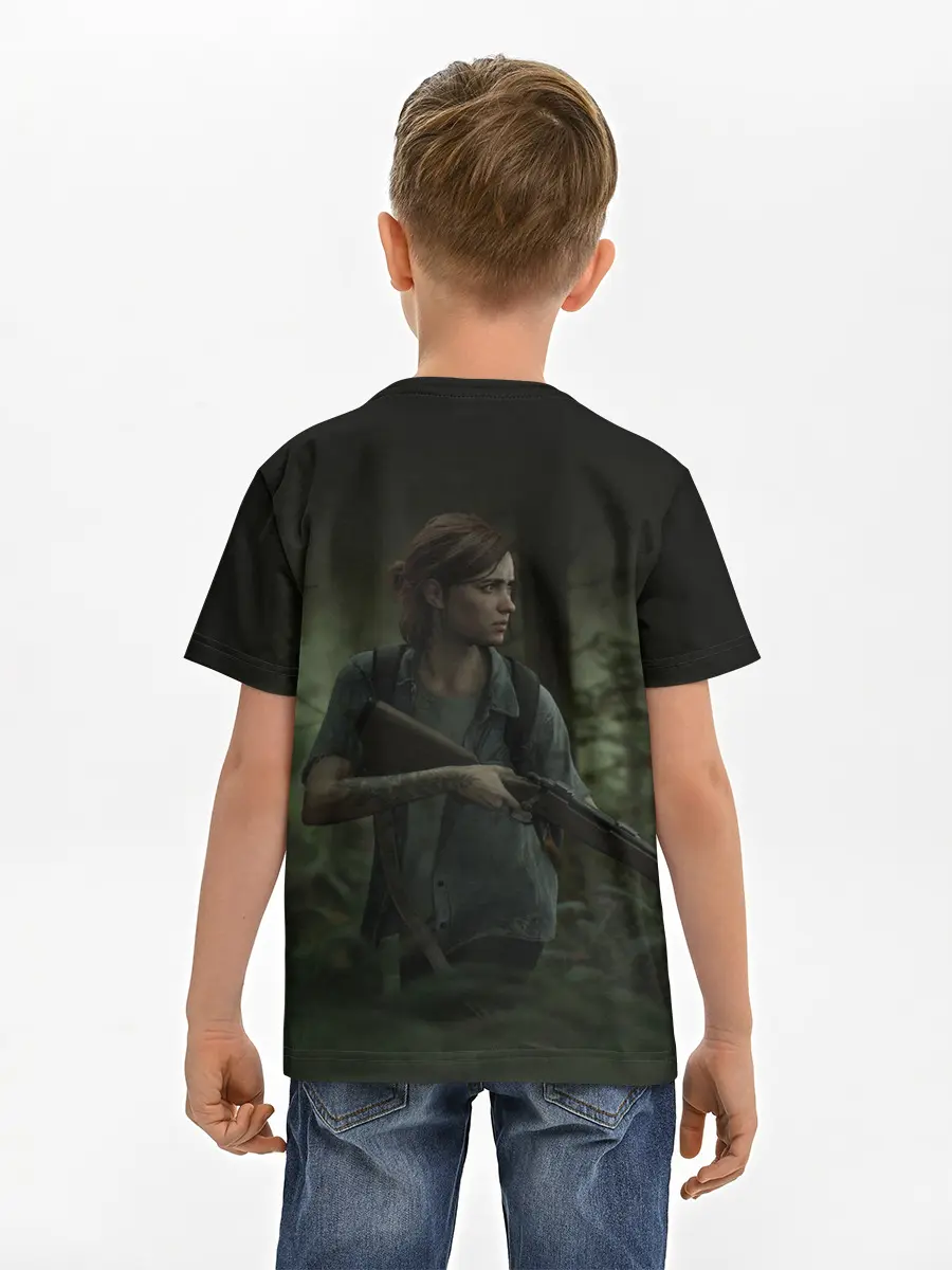 Детская базовая футболка / THE LAST OF US 2 ЭЛЛИ