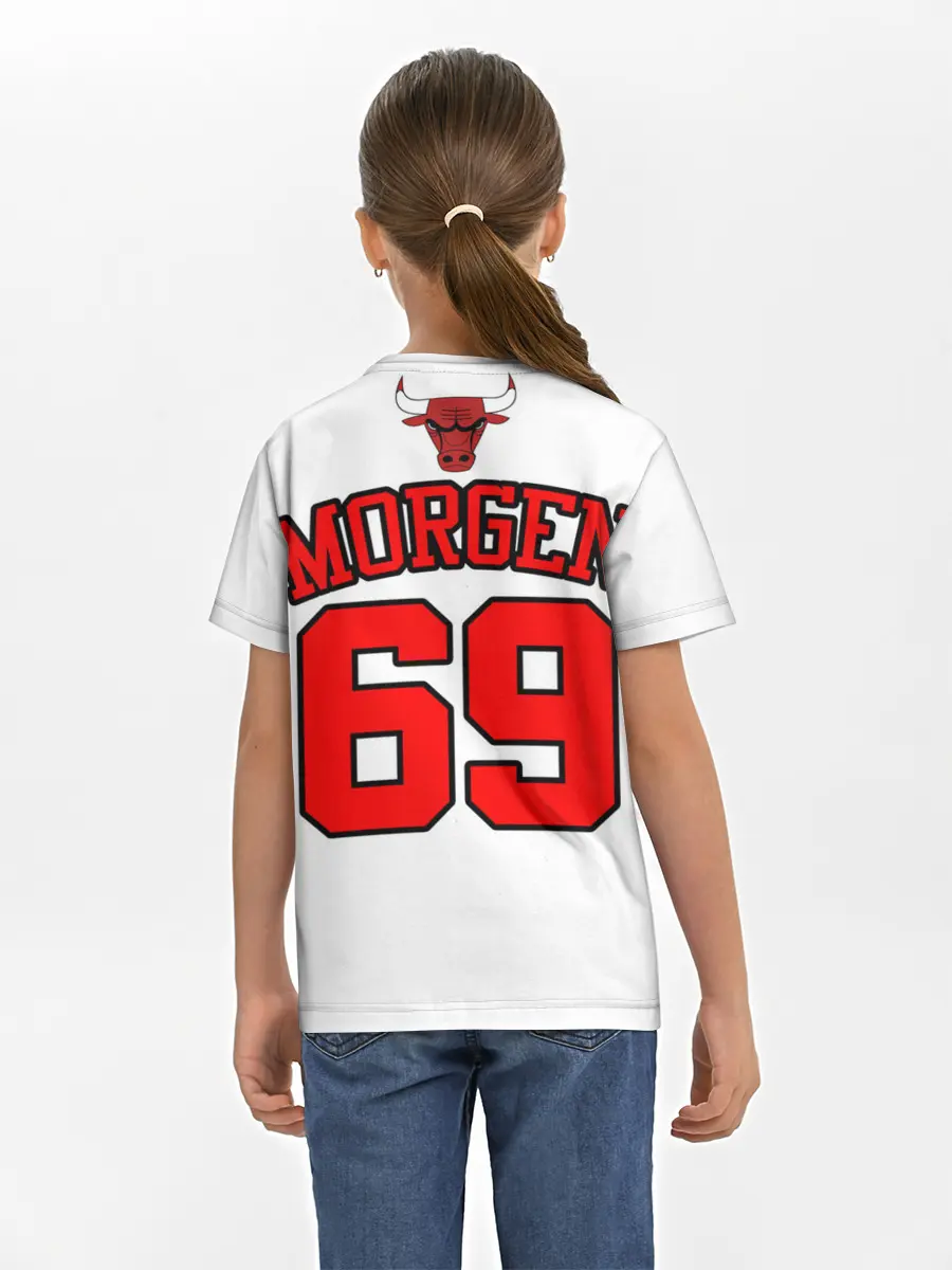 Детская базовая футболка / Баскетболисты из клипа OLALA