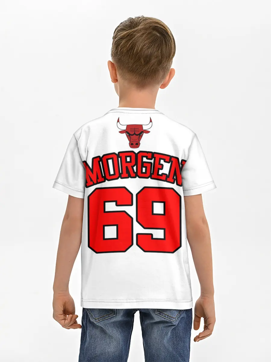 Детская базовая футболка / Баскетболисты из клипа OLALA