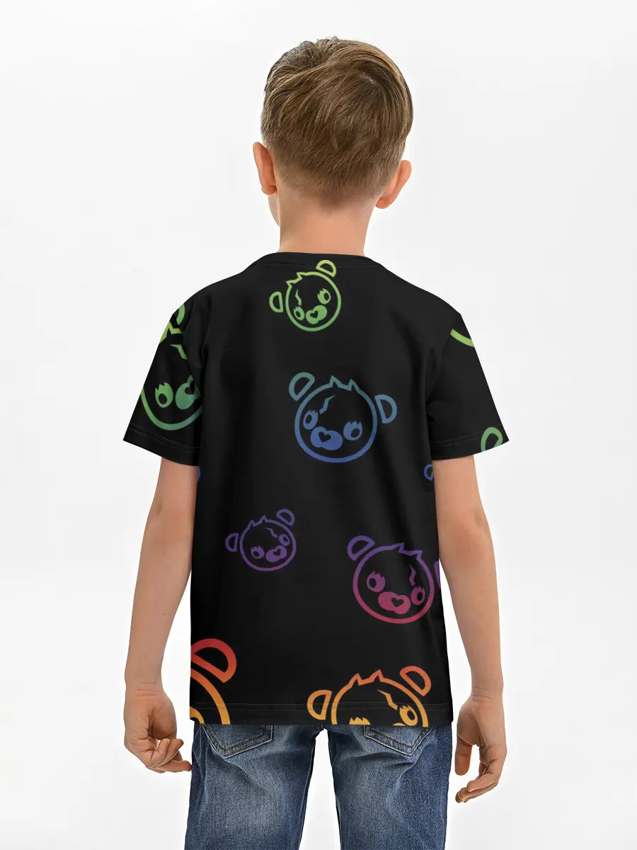 Детская базовая футболка / Colorful Bear