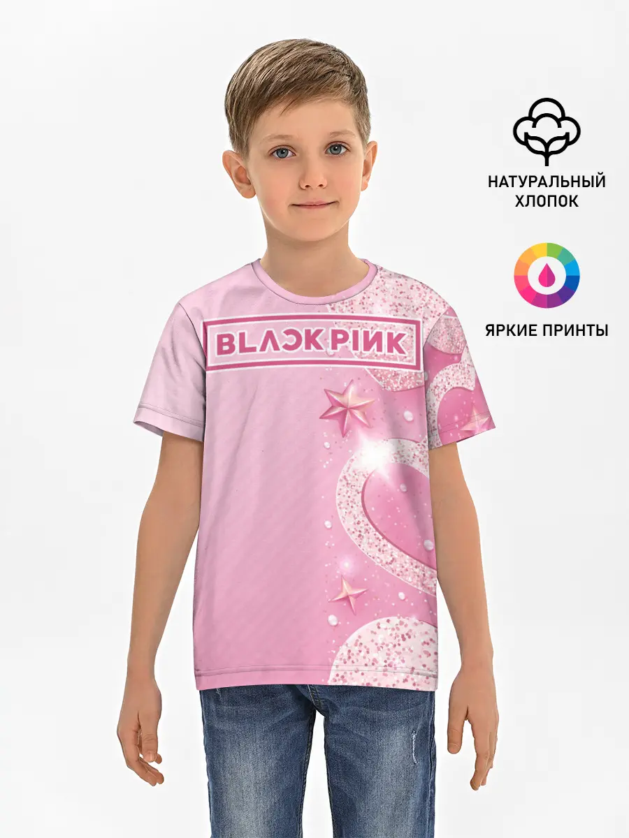 Детская базовая футболка / BlackPink