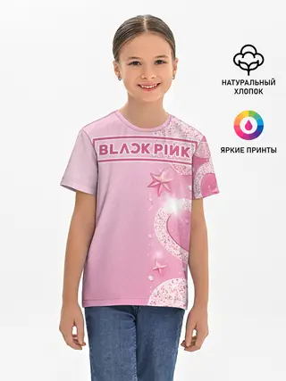 Детская базовая футболка / BlackPink