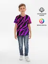 Детская базовая футболка / Похоже на зебру