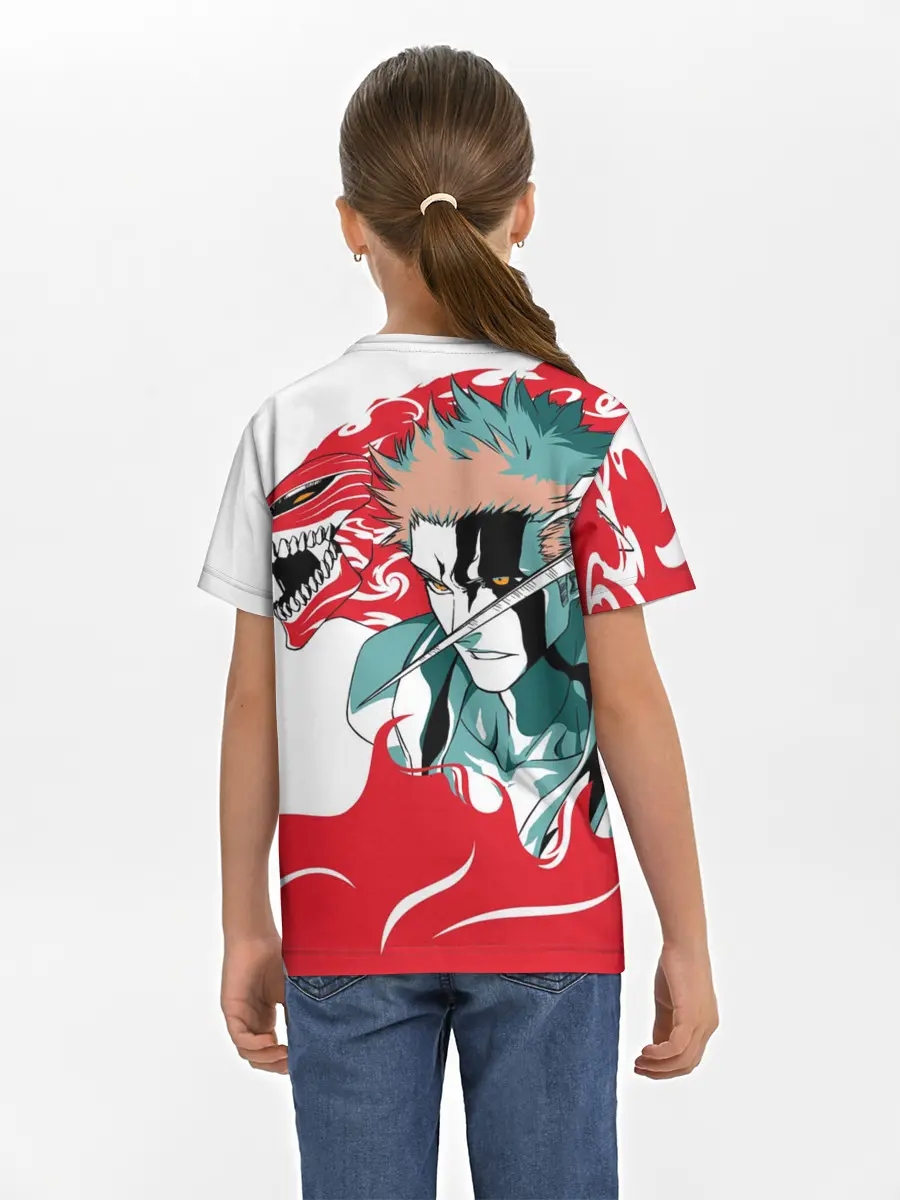 Детская базовая футболка / ИЧИГО ДЕМОН | BLEACH | БЛИЧ