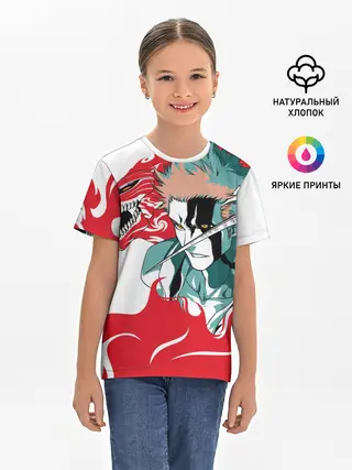 Детская базовая футболка / ИЧИГО ДЕМОН | BLEACH | БЛИЧ