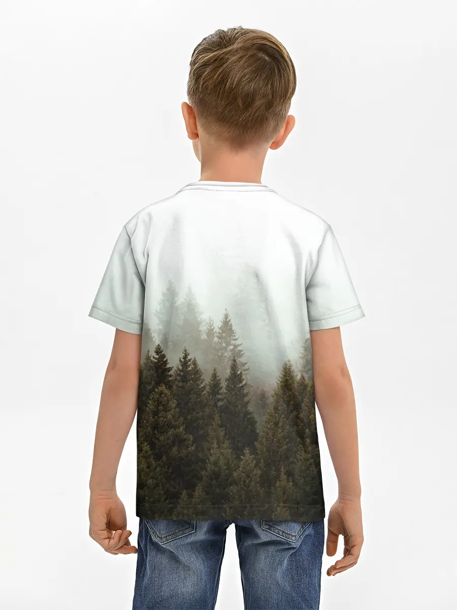 Детская базовая футболка / Деревья