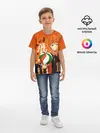 Детская базовая футболка / Волебольная команда из аниме HAIKYUU!!
