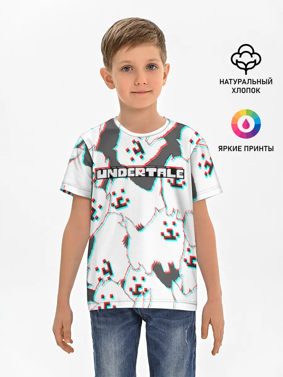 Детская базовая футболка / Undertale