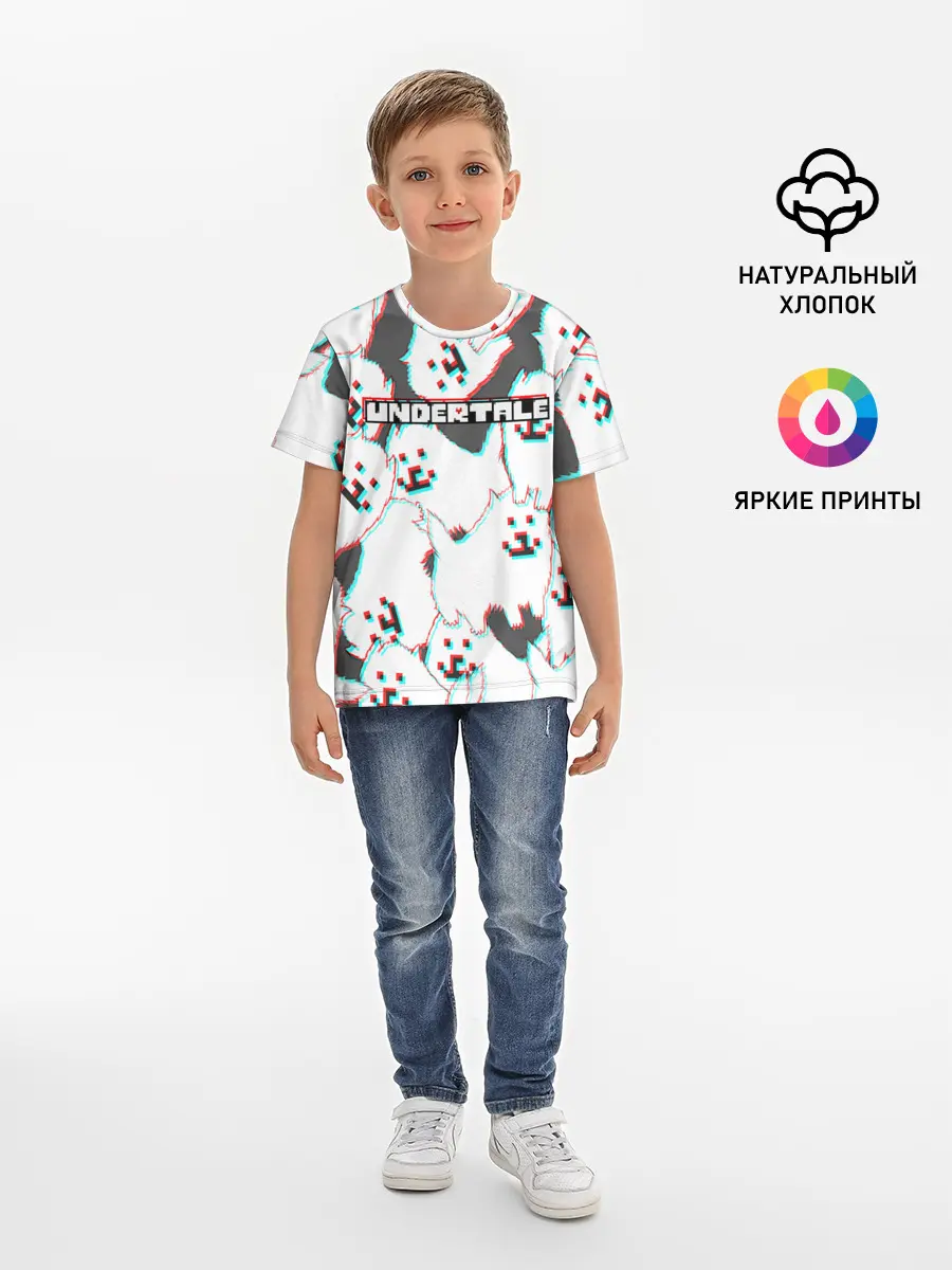 Детская базовая футболка / Undertale