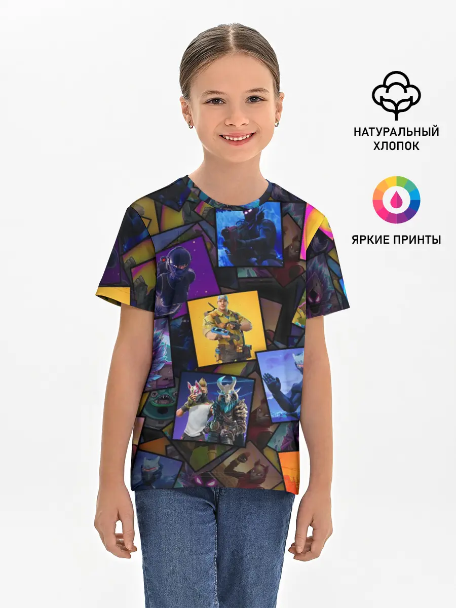 Детская базовая футболка / FORTNITE | ФОРТНАЙТ