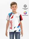 Детская базовая футболка / AUDI / АУДИ / SPORT