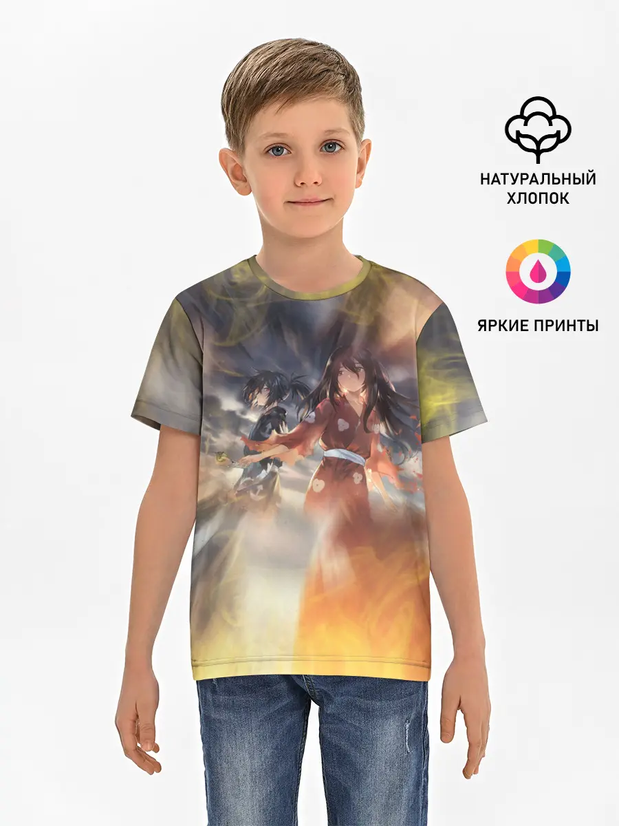 Детская базовая футболка / МИА С ХЯККИМАРУ | ДОРОРО