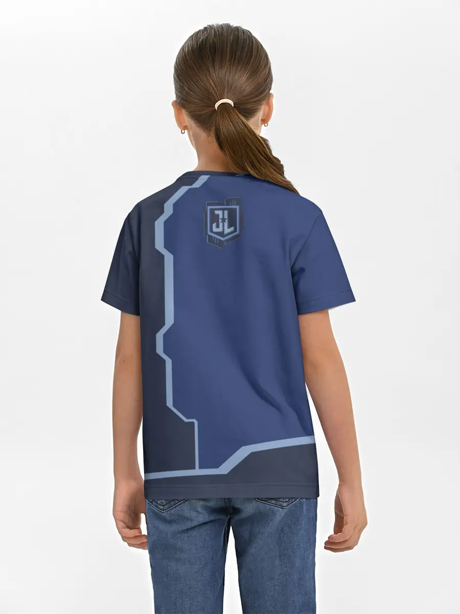 Детская базовая футболка / Justice League