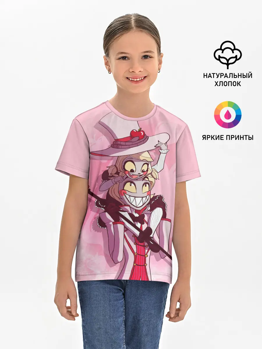 Детская базовая футболка / Отель хазбин