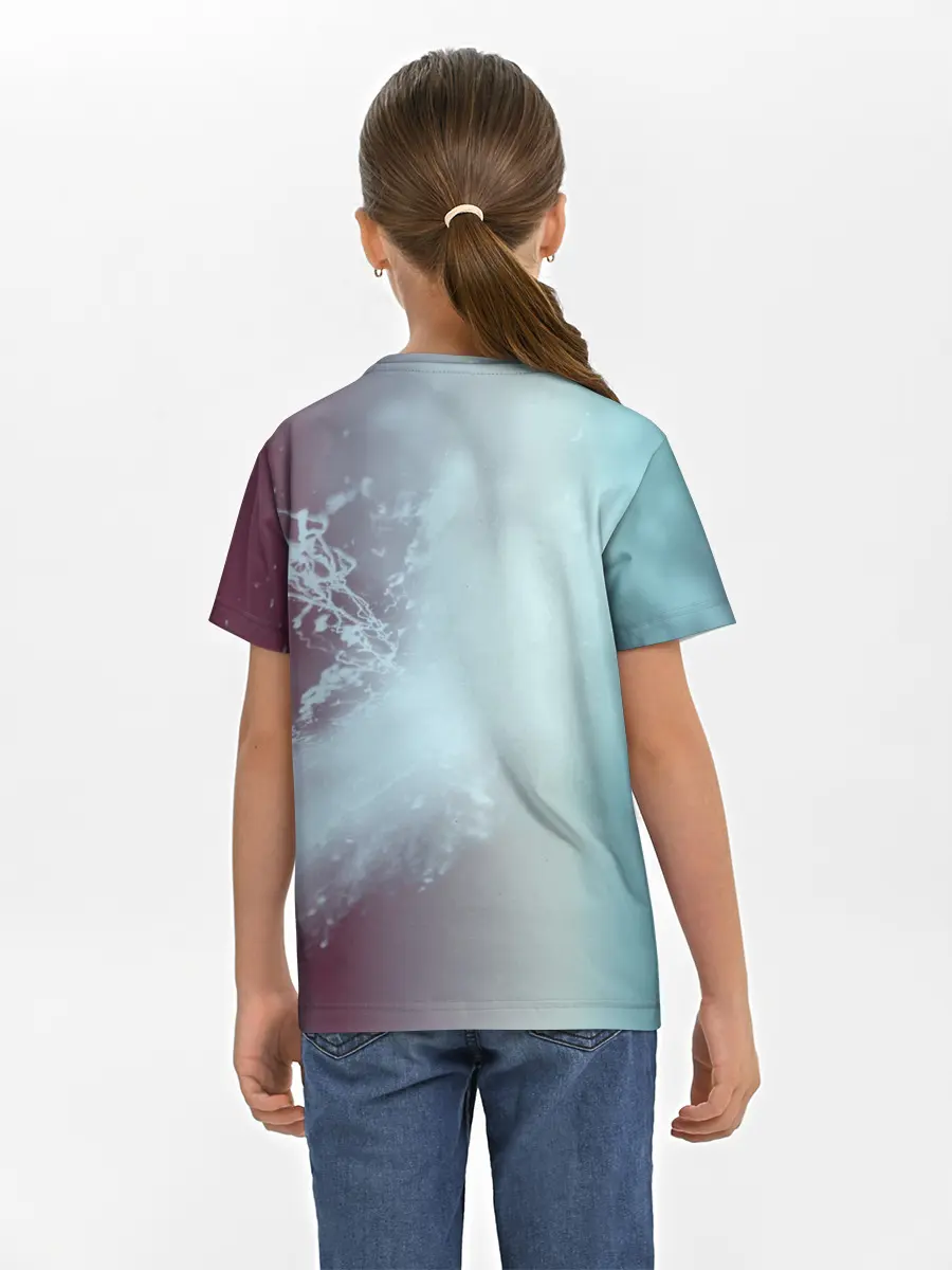 Детская базовая футболка / Cyberpunk 2077 | Джонни и Порш