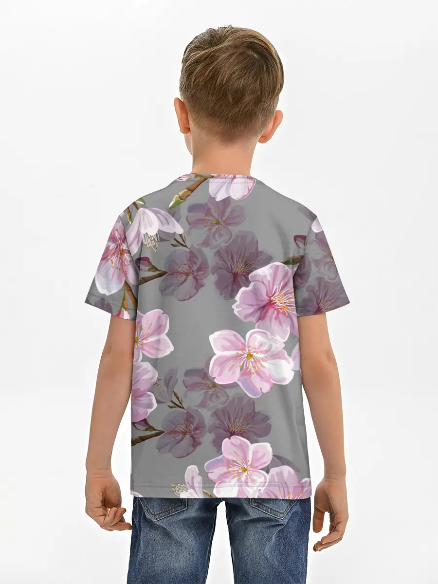 Детская базовая футболка / САКУРА