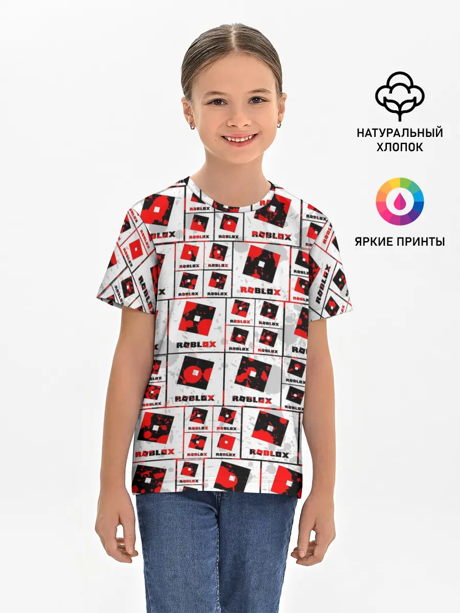 Детская базовая футболка / ROBLOX