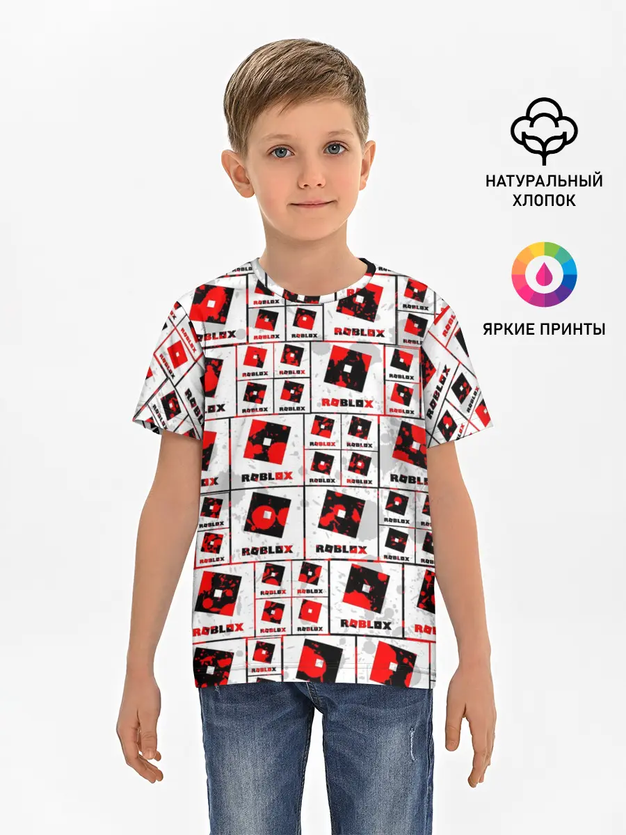 Детская базовая футболка / ROBLOX