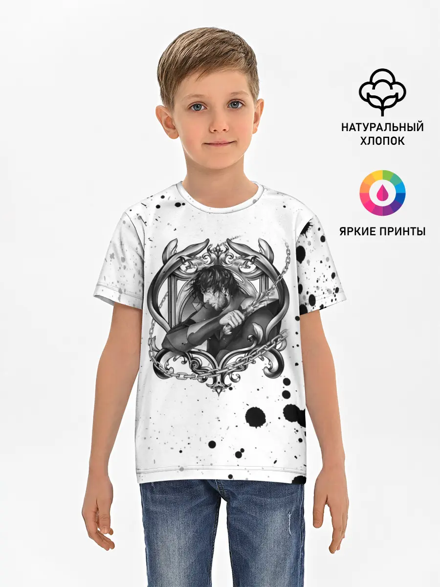 Детская базовая футболка / Castlevania | Trevor Belmont