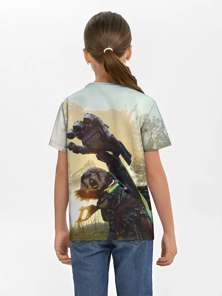 Детская базовая футболка / Biomutant | Биомутант рука