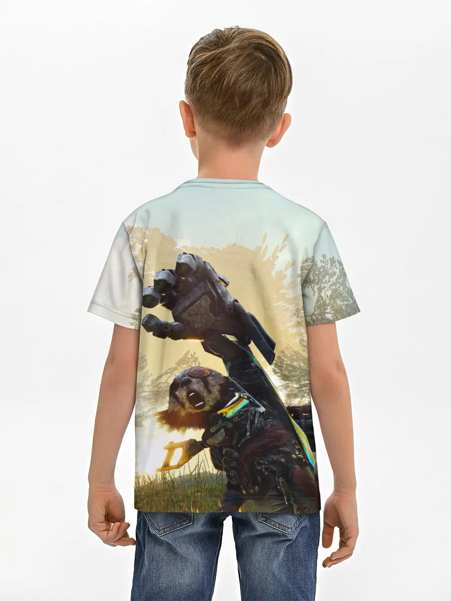 Детская базовая футболка / Biomutant | Биомутант рука