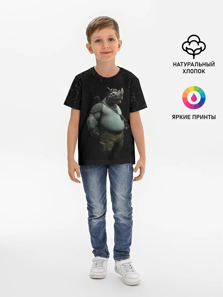 Детская базовая футболка / Рокстеди | Черепашки-ниндзя