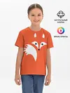 Детская базовая футболка / Лисичка