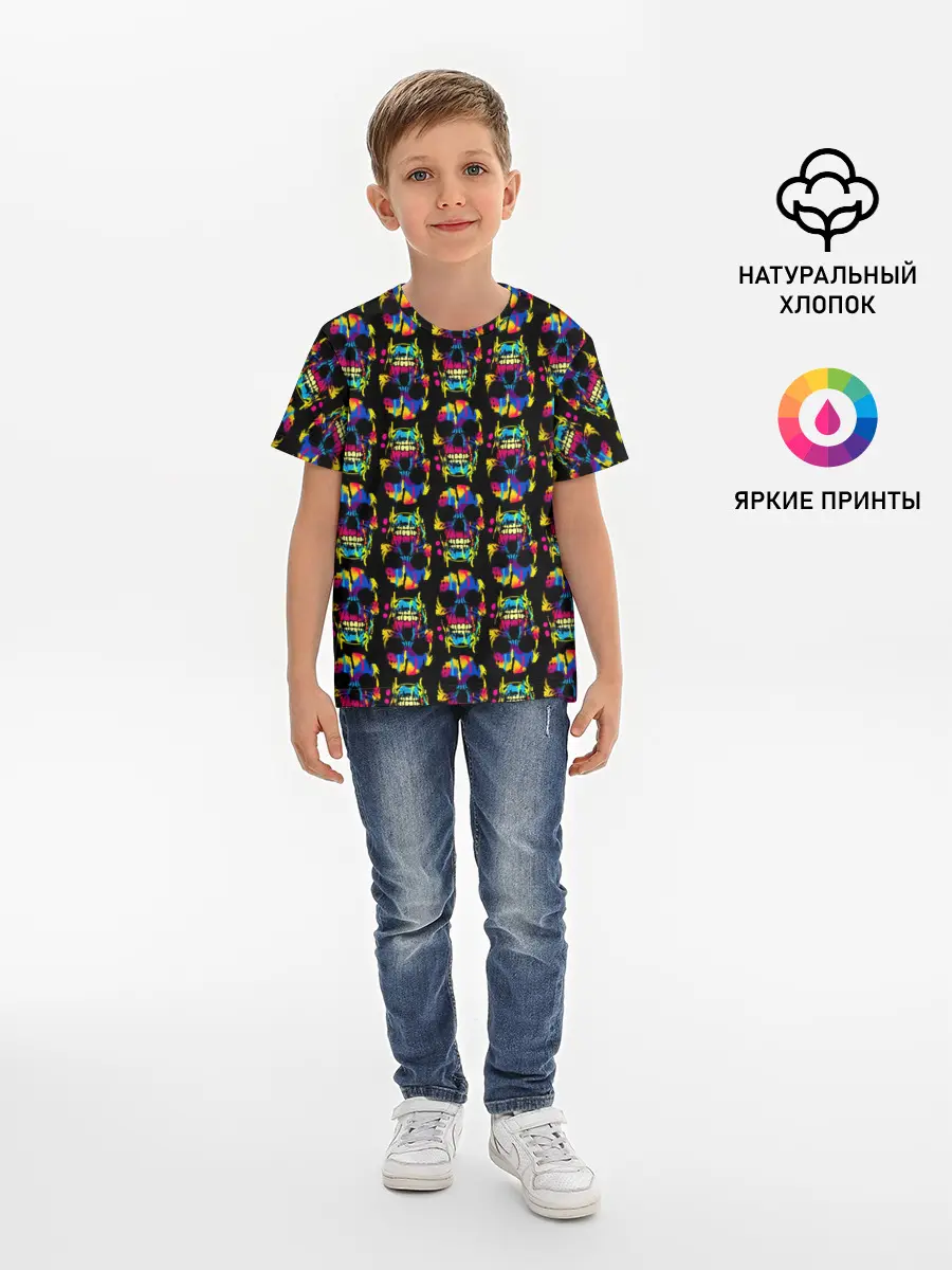 Детская базовая футболка / Pattern