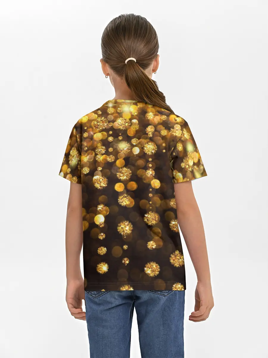 Детская базовая футболка / GOLDEN RAIN