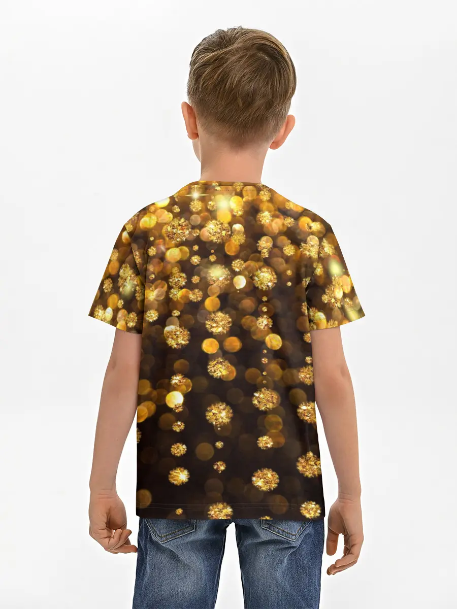 Детская базовая футболка / GOLDEN RAIN