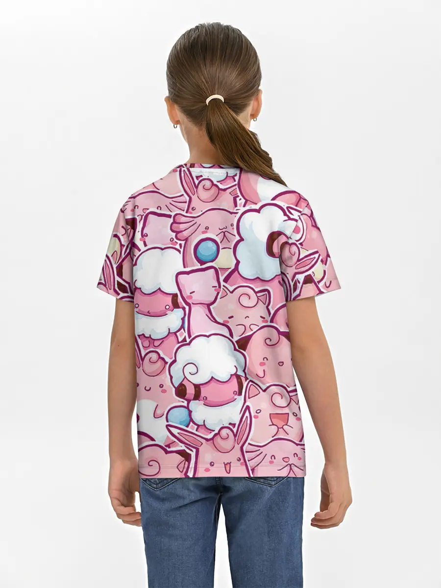 Детская базовая футболка / Розовое собрание