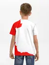 Детская базовая футболка / Хамон красный