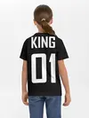 Детская базовая футболка / King