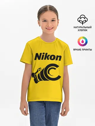 Детская базовая футболка / Никон