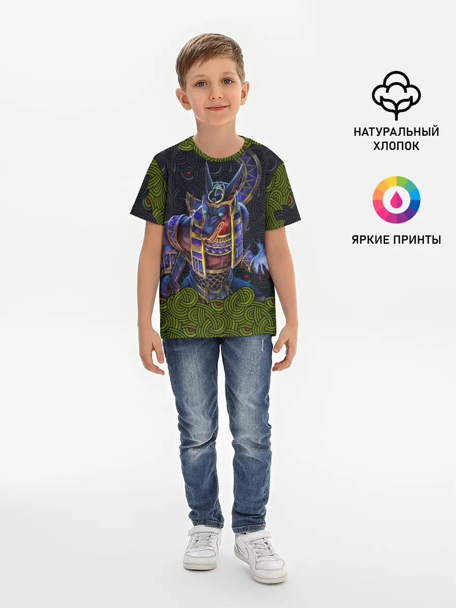 Детская базовая футболка / Суд Анубиса