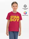 Детская базовая футболка / The Weeknd - Star Boy