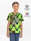 Детская базовая футболка / Minecraft.