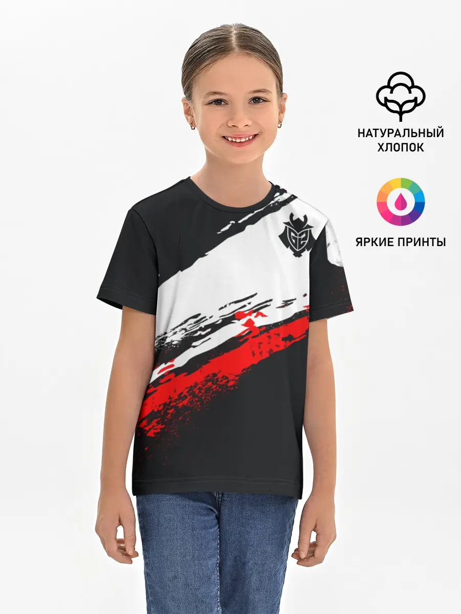 Детская базовая футболка / cs:go - G2 eSports