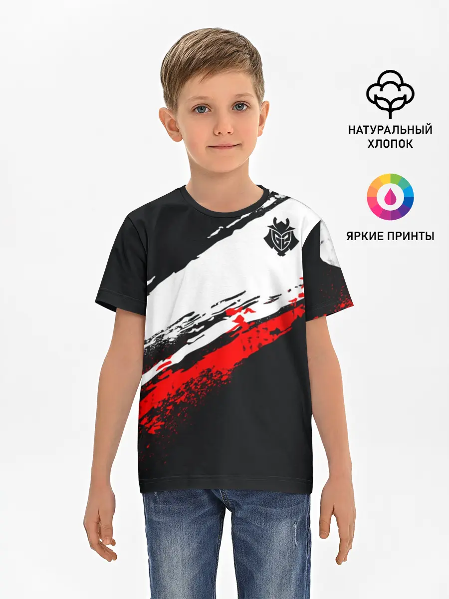 Детская базовая футболка / cs:go - G2 eSports